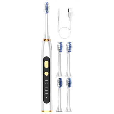 CALANDIS Electric Toothbrush 5 Modes 15 Day Using Time for Kids Rechargeable White | Electric Toothbrushes | Oral Care