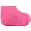 CALANDIS 1 Pair Reusable Pink Thermal Cloth Insulated Booties for Paraffin Wax Heat Therapy Spa Treatments/Self Tanning | Waxing Supplies | Shaving & Hair Removal view 3