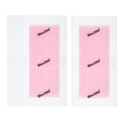 CALANDIS 10x Hair Removal Wax Strips for Upper Lip Chin Fingers Toes Facial Peach | Waxing Supplies | Shaving & Hair Removal