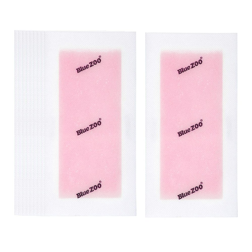 CALANDIS 10x Hair Removal Wax Strips for Upper Lip Chin Fingers Toes Facial Peach | Waxing Supplies | Shaving & Hair Removal