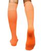 Football Soccer Socks for Men, Youth, Boys Compression Over Knee High Elasticity Performance Athletic Socks (Orange, L) view 2