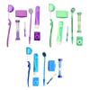 CALANDIS 8 Kit Orthodontic Set Oral Care Cleaning Protective Wax Brush Floss Purple | Other Health Care Supplies | Health Care view 3