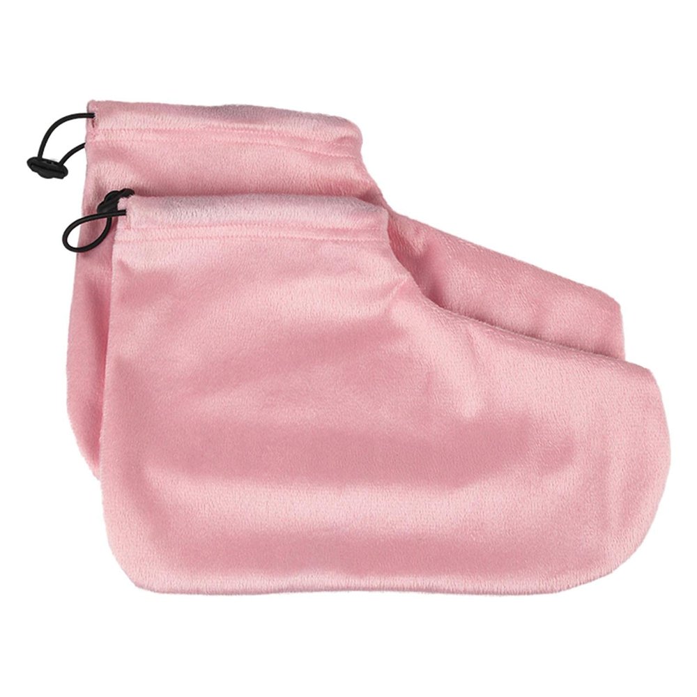 CALANDIS Paraffin Wax Mitts for Hand and Feet Keep Warm Nail Art Tools Feet Pink | Waxing Supplies | Shaving & Hair Removal