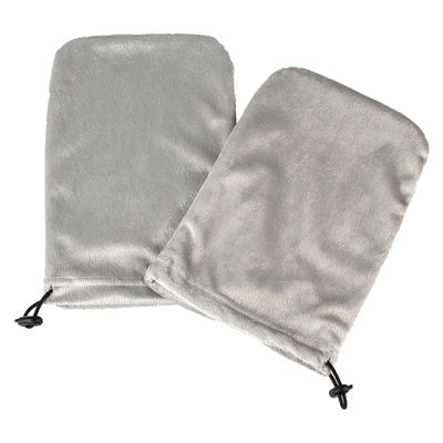 CALANDIS Paraffin Wax Mitts for Hand and Feet Keep Warm Nail Art Tools Hands Gray | Waxing Supplies | Shaving & Hair Removal