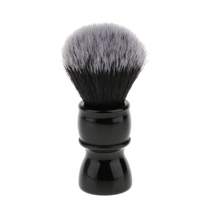 CALANDIS Men Barber Salon Shaving Grooming Brush Resin Handle Nylon Hair Black | Shaving Brushes & Mugs | Shaving & Hair Removal