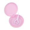CALANDIS Portable Retainer Case Oral Organizer Durable Dentures Storage Boxes Pink | Oral Care view 1