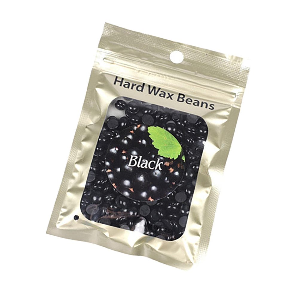 CALANDIS Hard Wax Beads Bean 25g Hair Removal Painless for Bikini Line Men Black | Waxing Supplies | Shaving & Hair Removal