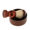 CALANDIS Wood Men's Bristle Shaving Brush Shave Mug Bowl Barber Beard Soap Cup Set | Shaving Brushes & Mugs | Shaving & Hair Removal view 4