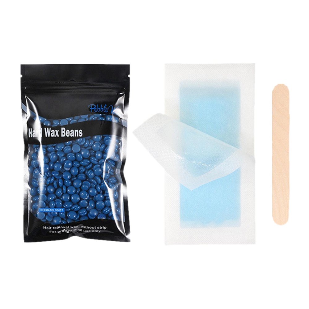 CALANDIS Hard Wax Beads 100g Hair Wax Wax Beans No Strip Hair Removal Kit Blue | Waxing Supplies | Shaving & Hair Removal
