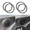 CALANDIS 4 Pieces Car Door Speaker Ring Cover Trim for Mercedes Black | Trim | Interior | Car & Truck Parts | Parts & Accessories view 2