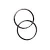 CALANDIS 4 Pieces Car Door Speaker Ring Cover Trim for Mercedes Black | Trim | Interior | Car & Truck Parts | Parts & Accessories view 4