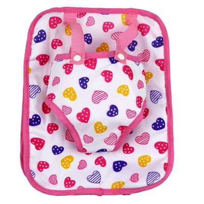 CALANDIS Doll Heart Travel Backpack Carrier Handbag for 18inch Girl Accs | Modern | Clothes & Accessories | Dolls