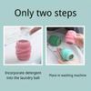 Loveelyduo 1 Pcs Washing Machine Laundry Ball, Reusable Fabric Softener Ball, Silicone Soft Laundry Dryer Balls for Quick Drying view 4