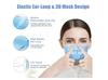 Filixtrue Cotton 3 Ply Mask have Nose Pin Blue, Soft Loops made of premium non woven fabric Pack of 100, Unisex (Blue) view 4
