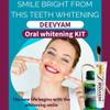 Deevyam Oral Care Whitening Kit with Herbal Toothpaste I Chemical Free I Herbal Mouthwash I Bamboo Adult Toothbrush I Free Bamboo Tongue Cleaner I LDPE Pouch I Pack of 4 Combo view 2