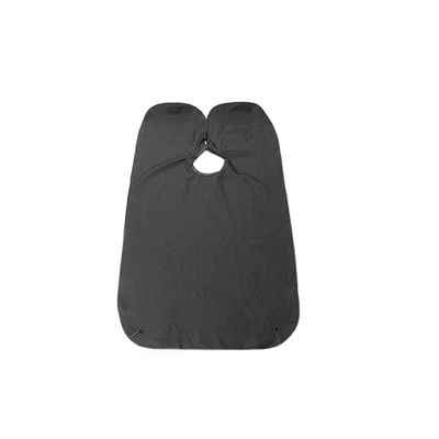 ALLITERAN Beard Grooming Apron Black Hair Clippings Catcher Bib for a Neat and Clean Shaving Experience