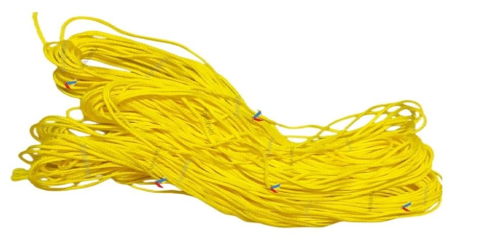 100% Cotton Yellow Peela Nazar Dhaga, 30 Meters Religious Yellow Thread - Peela Dhaga - for Hand Neck for Boys,Girls 30 metres |VX#85