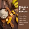 Banana Fruit Powder 16 oz | Smooth Texture for Baking & Fresh Banana Powder | Ideal for cooking and healthy beverages Smoothies, Baking and Fresh Juices | Vegan | Free From Chemical and Artificial powders view 4