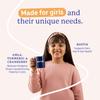 Gritzo SuperMilk Growth+ (Formerly Height+) (7-9y Girls) (Double Chocolate, 800g) with Super Gummies (Natural Orange Flavour, 30 Gummies) | Pack of 2 view 3