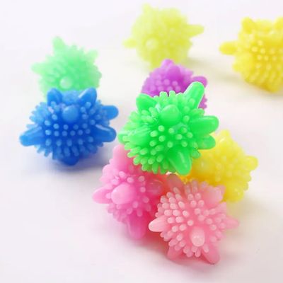 Staffient Soft Star Washing Machine, Laundry Dryer Balls Laundry Ball for Household Cleaning Washing Machine Clothes Softener (10 Pcs/Multi Color)