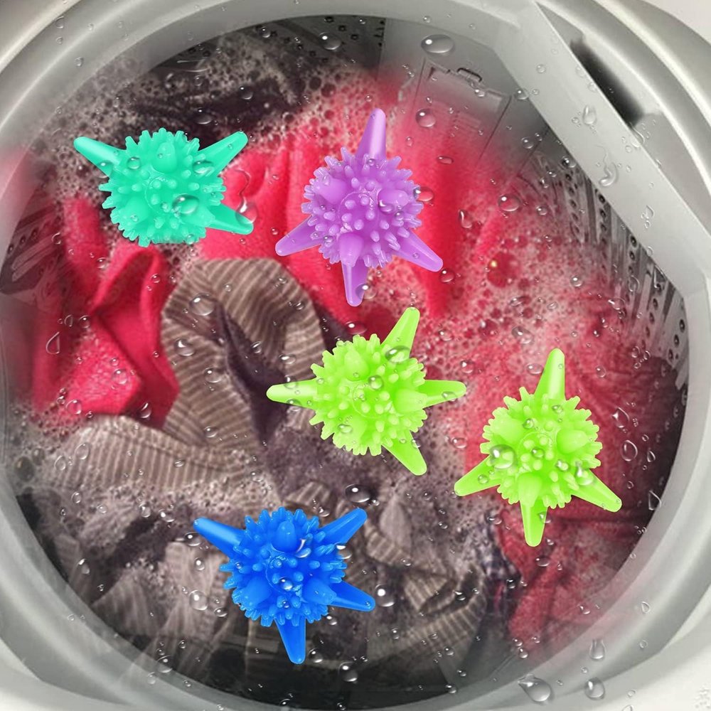 Umis Creation Washing Machine Cleaner Balls, Reusable Tangle Free Clothes Cleaning Ball, Scrubbing Laundry Balls, Washing Balls Enhance Cleaning Power, Unique Size & Shape For Better Clean (Pack Of 20)