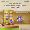 Celevida Diabetes Nutrition I Clinically proven I Helps in 24-Hr Sugar Control I Chocolate Flavor 400g Powder I Plant based protein & Dual blend high fiber I No Added sugar I By Dr. Reddys Nestle Health Science I Tin pack view 3