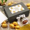 8x8 cm Plain Golden Aluminum Cut Foil Wrappers  Pack of 200 view 2