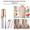 Cozora Facial Epilator Hair Removal Machine for Women  USB Rechargeable Face, Chin, Cheek, Eyebrow & Upper Lip Hair Remover  Painless Portable Epilator Device (Lipstick Design) view 2