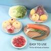 RIPIENO 100 PCS Fresh Keeping Bags, Reusable Elastic Food Storage Covers,Stretch Adjustable Bowl Lids, Universal Kitchen Wrap Seal Bags for Cover Food Vegetables Fridge Storage view 2