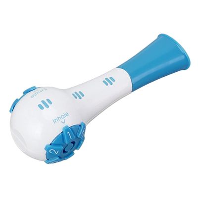 ColMed RespiMentor - Breather Exercise Device, Handheld Breathing Recovery Exerciser Keep Fitness Portable for COPD (Blue)