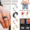 4beauty Therapy Blood Sugar Control Ring | Adjustable Magnetic Therapy Ring for Blood Sugar Management |Lymphatic Drainage, Pain Relief (Gold) view 4