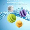 TERXA Anti Wrinkle Dryer Balls | Magic Reusable Anti Tangle Laundry Balls | Wrinkle Remover | Static Reducer | Fabric Softener | Anti Entanglement Laundry Ball (Set of 4 PCs,Multicolor) view 4