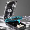 BNFPills Splitter Portable Multifunctional Convenient Pill Case for Indoor Home black Half Quarter|Health & Beauty | Health Care | Pill Boxes, Pill Cases|1, Pill Dispenser view 2