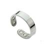 4beauty Therapy Blood Sugar Control Ring | Adjustable Magnetic Therapy Ring for Blood Sugar Management |Lymphatic Drainage, Pain Relief (Silver) view 1