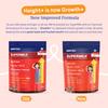 Gritzo SuperMilk Growth+ (Formerly Height+) (13+y Girls), (Double Chocolate, 800g) with Super Gummies (Natural Orange Flavour, 30 Gummies) | Pack of 2 view 3