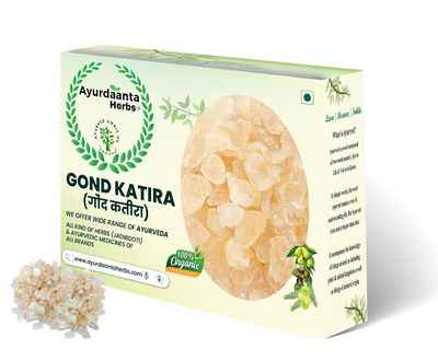 Gond Katira Pure - 100 grams (Edible Gum) | Tragacanth Gum | High Cooling Properties Herbal Food | Super Food