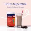 Gritzo SuperMilk Growth+ (Formerly Height+) (13+y Boys) (Double Chocolate, 400g) with Super Gummies (Natural Orange Flavour, 30 Gummies) | Pack of 2 | Zero Refined Sugar, 20 Vitamins & Minerals view 4