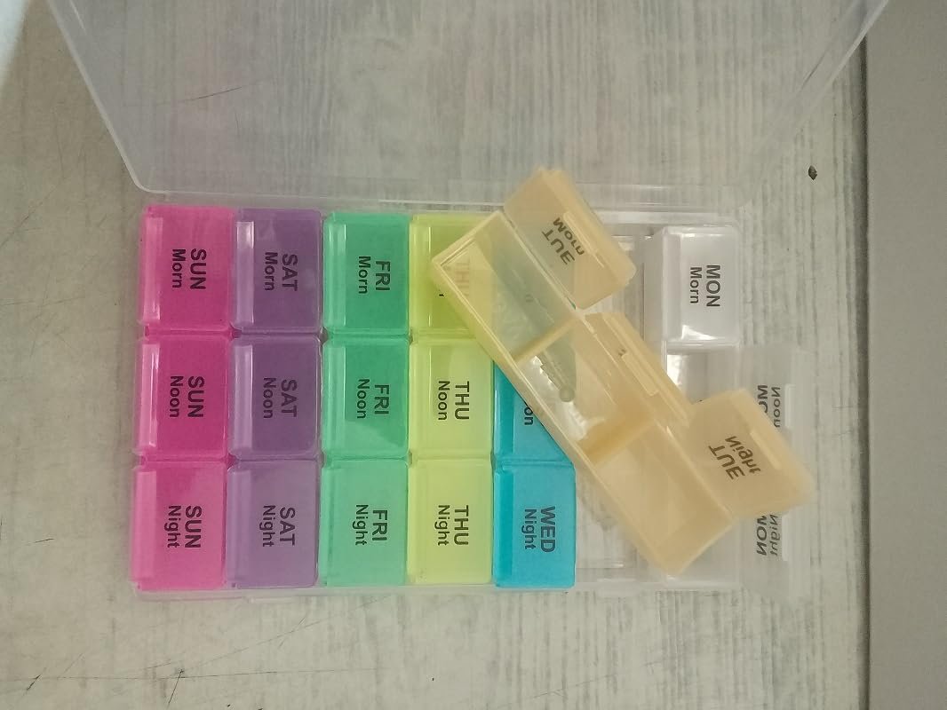 ARAMBHA WEEKLY TABLET ORGANISER (THREE TIMES DAILY)