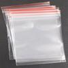 PURECRATE Zip Lock Pouch Reusable Transparent Plastic Bags, Strong Zip Lock Storage Pouches and Durable Side Press Seal Pack of 50 Pieces (2 * 3 Inch) view 1