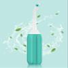 PTSCS 500ML Plastic Retractable Handheld Bidet Portable of Antislip, Bidet Angled Nozzle Spray with Travel Bag (Green) view 1