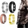1 Pcs Nighttime Men's Therapeutic Magnetic Ring,Elegant Titanium Magnetic Therapy Ring,Titanium Magnetic Therapy Ring,Magnet Rings Opening Adjustabl, Improve Sleeping view 2