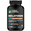 Forest Harvest Nutrition Melatonin 10 mg with Valeriana Wallichii Root Extract 125 mg & Vitamin B6 | 120 Capsules | Supports Sleep and Relaxation | WHO-GMP, ISO, HACCP & FSSAI Certified view 1