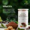 Arham Organic 500Gm Chocolate Jaggery Powder | Natural Sweetener Made with Cocoa & Jaggery | Healthy Sugar Alternative for Tea, Coffee, Desserts & Baking (Pack of 1) view 2