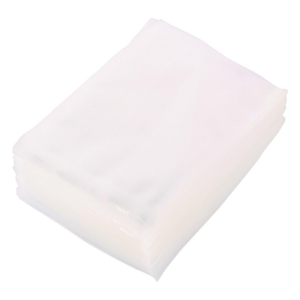 RtnSparsh 100 Pcs BPA-Free Vacuum Sealing Bags for Food Saver | Precut, Puncture-Resistant & Heavy-Duty Storage Pouches | Airtight Freezer & Sous Vide Bags (17 x 25 CM)