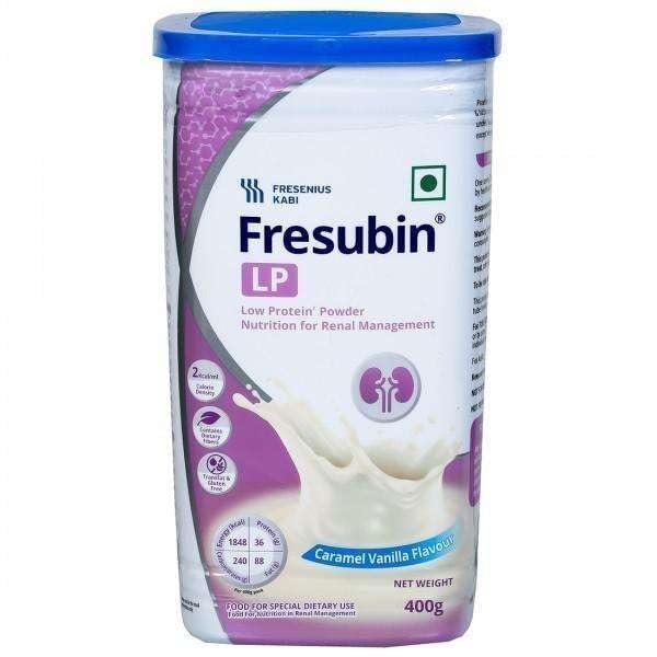 Fre-suben LP for Renal Insufficiency  Caramel Vanilla Flavour Powder | 400gm, (Pack of 1)