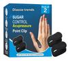 2Pcs Sugar Control Acupressure Clip for Diabetics Blood Sugar Control LI4 Acupressure Point Clip Headache Relief Products Diabetes Control Magnetic Hand Ring for Migraine Stress & Tension Relief view 1