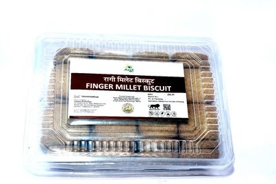 Ansh Finger Millet Biscuit, Ragi Cookies, 300gm