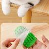 CALANDIS 2x2Pcs Pet Silicone Brush Cat Brush for Shedding for Long and Short Hair Puppy White | Grooming view 3