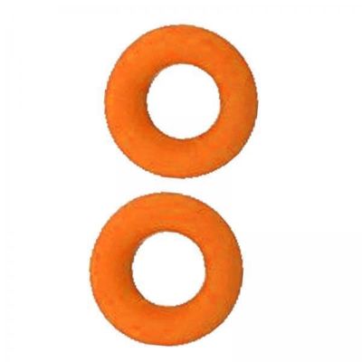 LOOM TREE 3x2 Pieces Glasses Ear Grips Round Ear Clips for Eyewear Children Adults Orange | Vision Care | Other Vision Care