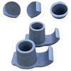 LOOM TREE 4x2x Walker Glide Skis Coaster Skis Walking Feet Glides Replacement Glide Caps Gray Hole 25mm | Medical Mobility & Disability | Mobility/Walking Equipment | Walkers & Canes view 3